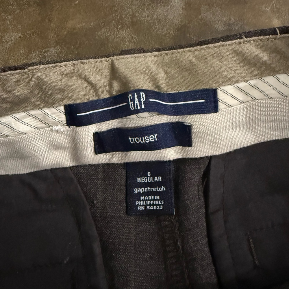 Gap Gray Trouser Slacks - image 2
